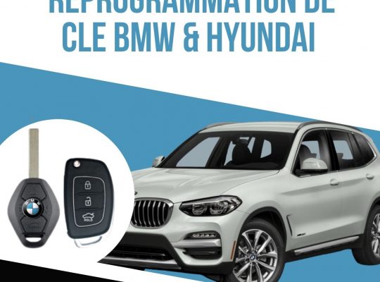 Duplication de clé de BMW et Hyundai pas cher