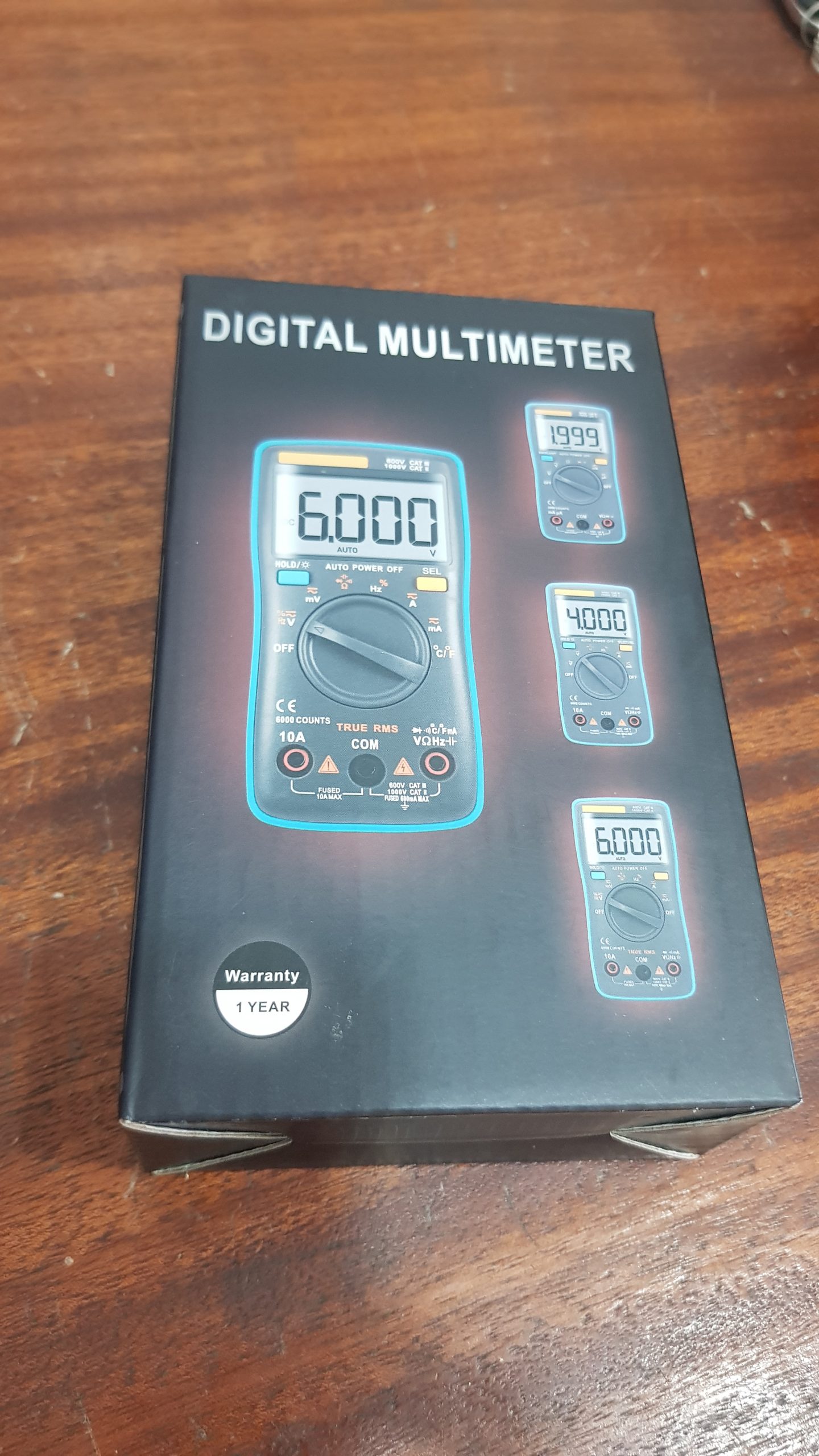 Multimètre Digital ohmmètre voltmètre ampèremètre multimètre